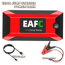 Arrancador portátil para coche EAFC, 1200A