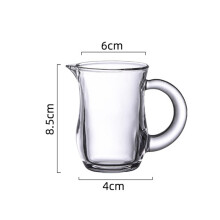 (120 ml - sin escala) Dispensador de vino tinto de 80 ml/100 ml/120 ml/125 ml con escala, copas de v