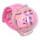 Reloj mini de coche RC rosa 3.7V 100mAh USB-Carga 7