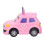 Reloj mini de coche RC rosa 3.7V 100mAh USB-Carga 11