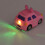 Reloj mini de coche RC rosa 3.7V 100mAh USB-Carga 13