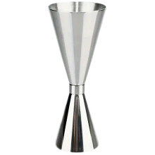 (B--1 pieza) Medidor de 2 oz/1 oz para barman, acero inoxidable, medidor de cócteles con medidas, do