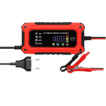 Reparación de baterías con pantalla LCD, cargador inteligente de 6A y 12V, 6A/12V