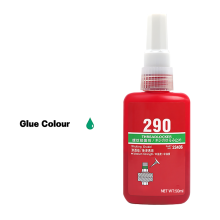 (50 ml 290) 10 ml 243 Fijador de roscas Azul Pegamento para tornillos Pegamento anaeróbico Antiafloj