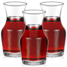 (3 unidades) Jarra de vino individual pequeña, mini jarra decantadora individual para rellenar, idea