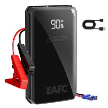 Arrancador de coche EAFC Power Bank de 12 V, clip estándar