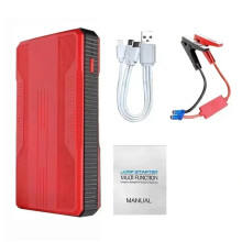 Arrancador de coche de 99800 mAh y 20000 mAh, arranque de 3000 A, color rojo, modelo R23.