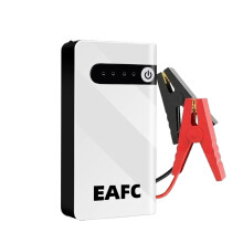 Arrancador portátil multifunción Power Bank 600A, blanco