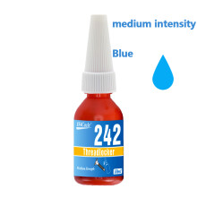 (242-10ml,China continental) Adhesivo para roscas Adhesivo especial para evitar el aflojamiento y la