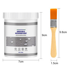 (300 g y pincel) 30/100/300 g Agente impermeabilizante invisible Adhesivo sellador transparente para