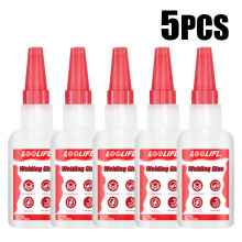 (HH-50g-5pc)LOOLIFL 20g-50g Pegamento oleoso de alta resistencia para soldadura - Superpegamento uni