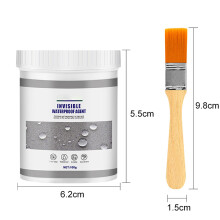 (100 g y pincel) 30/100/300 g Agente impermeabilizante invisible Adhesivo sellador transparente para