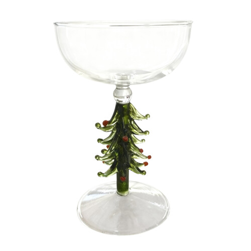 Feestelijke kerstboom gesteelde ijs Snacks Cup voor viering