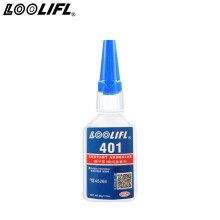 (401-50ml-1pc)LOOLIFL 20ml 401/406 pegamento instantáneo fuerte, pegamento universal, pegamento inst