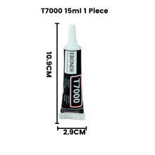 (T7000 15ML 1PC, China continental) Adhesivo negro para reparación de teléfonos móviles T7000 15ML 2