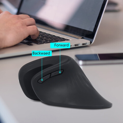 11Charging Edition vertikal mus – ergonomisk, 2400 DPI, 2