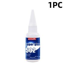 (M 502-20g-1pc) 1-5 piezas 502 Adhesivo de fuerza instantánea, adhesivo de hidroacrilato de secado r