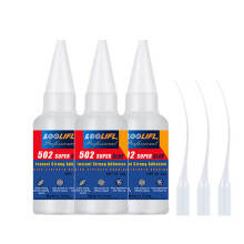 (S-502-3PCS)L00LIFL502 Gel superpegamento, adhesivo instantáneo, pegamento transparente para reparar