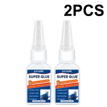 (Tc-C-20Ml-2Pc)Loolifl, pegamento instantáneo, ácido cianoacrílico, apto para cerámica, vidrio, manu