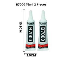 (B7000 15ML 2PCs, China continental) 15/50/110ml Pegamento B7000 Adhesivo T7000 Resina epoxi Reparac