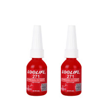 (271-10ml-2pc,China continental) Pegamento para tornillos 271, adhesivo anaeróbico antiaflojamiento