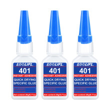 (Xin401-20ml-3pcs)502 NUEVO SUPERPEGAMENTO401 Adhesivo instantáneo 495 Adhesivo de cianoacrilato Adh