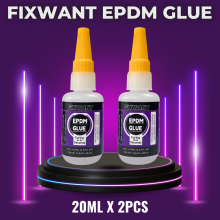 (20 ml, 2 unidades) Pegamento FIXWANT EPDM de 20 ml, secado rápido en 6 segundos, unión al agua, adh