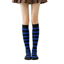 Chaussettes à motif rayé sur le genou, chaussettes-Article 4