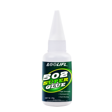 (F502-20g-1pc) 502 Super Glue 20g (Opciones de 1 a 5 unidades) - Adhesivo de cianoacrilato de unión