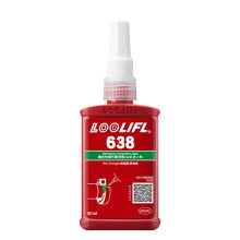 (L638-50ml-1pc) LOOLIFL 638 Compuesto de retención cilíndrico 50ml Adhesivo verde de alta resistenci