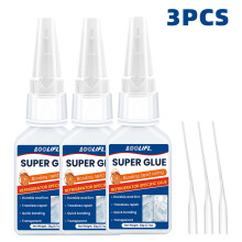 (BXD-20G-3PCS) Pegamento instantáneo LOOLIFL Pegamento instantáneo especial para refrigeradores Adhe