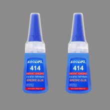 (HAN-20ML-2PC)LOOLIFL 1-3 piezas 414 Super Glue Adhesivo de cianoacrilato de secado rápido instantán