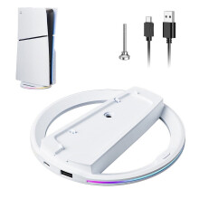 LED vertikal stativ til PS5Slim Disc & Digital