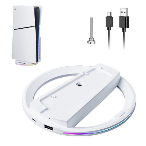 LED vertikal stativ til PS5Slim Disc & Digital