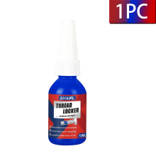 (c-243-10ml-1pc) 50 ml, 5 unidades de pegamento fijador de roscas, agente de fijación de roscas de c