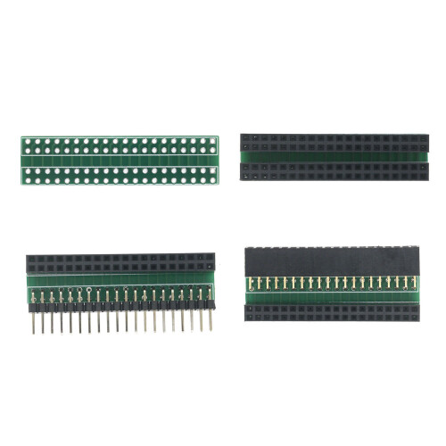 Carte adaptateur GPIO, broches à-Siège courbé à double rangée 1