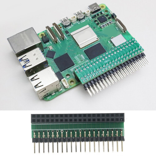 Carte adaptateur GPIO, broches à-Siège courbé à double rangée 2