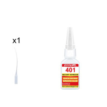 (XIN401-20ML-1PC) Pegamento instantáneo de cianoacrilato 401 recientemente mejorado, secado en 10 se