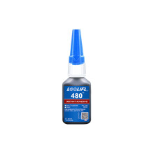 (480-20ml-1pc) Pegamento de caucho negro 480 súper fuerte adhesivo durante 10 segundos, utilizado pa