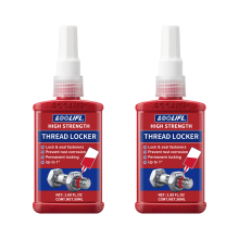 (A--H--50ml-2pcs) Adhesivo fijador de roscas Loolifl243-271 para tornillos y tuercas, antiaflojamien