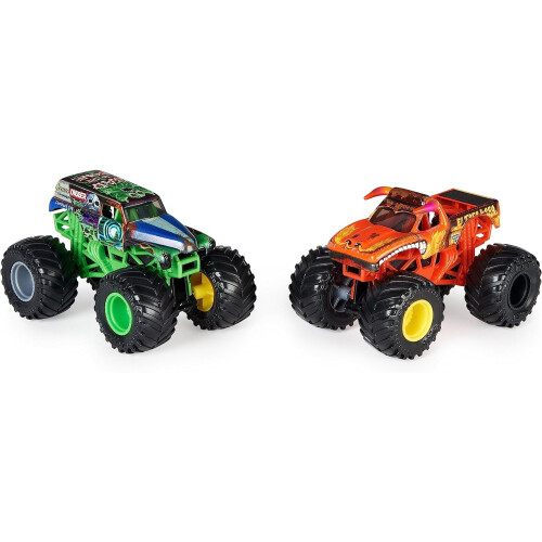 Grave Digger vs El Toro Loco Die-Cast Trucks2er-Pack 1