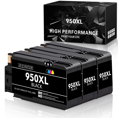 OfficeWorld950XL sorte blækpatroner kompatible med HP