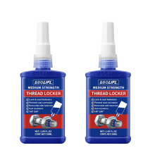 (A--L--50ml-2pcs) Adhesivo fijador de roscas Loolifl243-271 para tornillos y tuercas, antiaflojamien