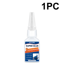 (Tc-C-20Ml-1Pc)Loolifl, pegamento instantáneo, ácido cianoacrílico, apto para cerámica, vidrio, manu