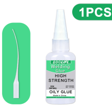 (A-YXJ-50ML-1PC)LOOLIFL 50g Pegamento oleoso de alta resistencia para soldadura - Superpegamento uni