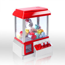 Machine à pince d'arcade avec lumières et sons - 20 poupées aléatoires
