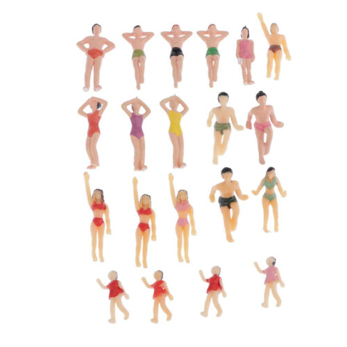 1: 50 Strandfiguren, 20er-Set