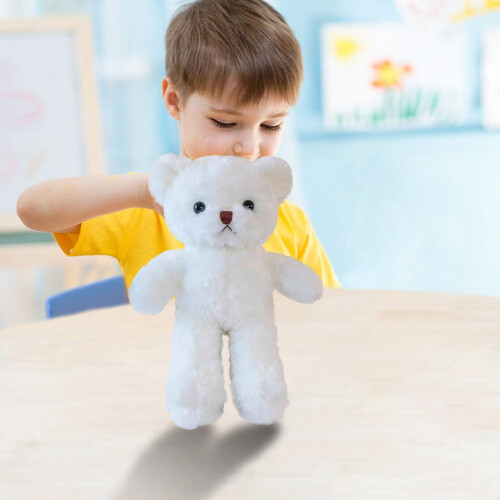 Plüschbär, 28 cm, Weiß 2