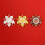 Historische Sovjet-Unie Corsage Broche Vintage-koper 6