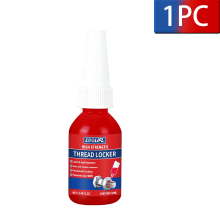 (A-271-10g-1pc) LOOLIFL 1-5 piezas Fijador de roscas rojo Pegamento para roscas Agente fijador de ro